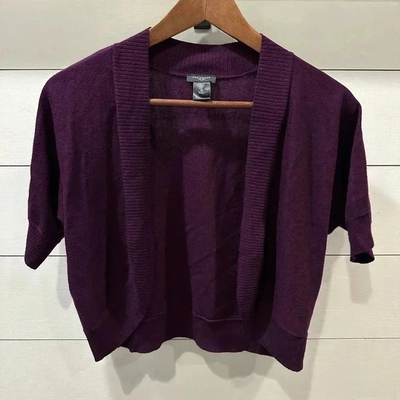 Ann Taylor Plum Cardigan- Size X- Small - Picture 1 of 4